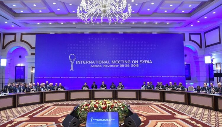 إحدى جولات واجتماعات أستانا في كازاخستان
