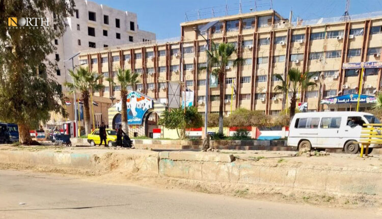 المجمع الحكومي في درعا - نورث برس