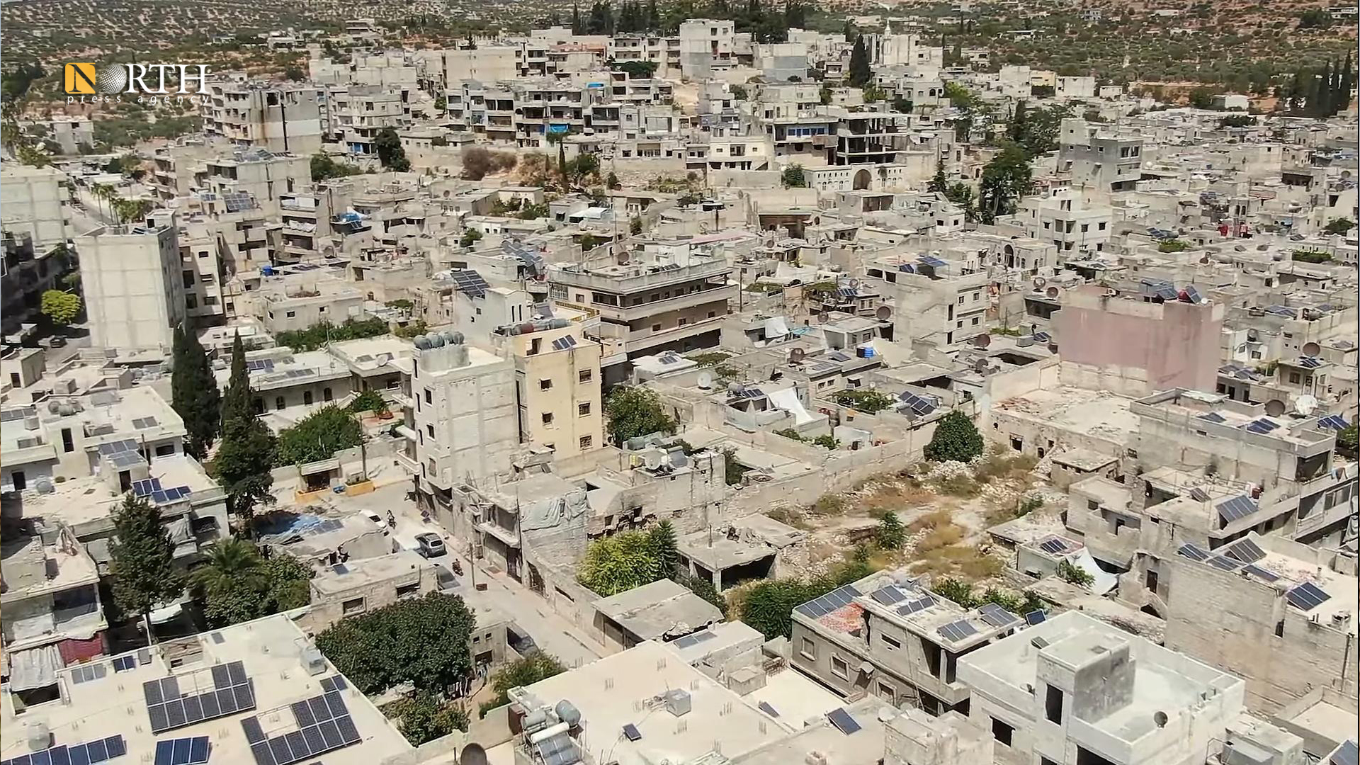 بلدة كفرتخاريم في ريف إدلب الغربي - نورث برس