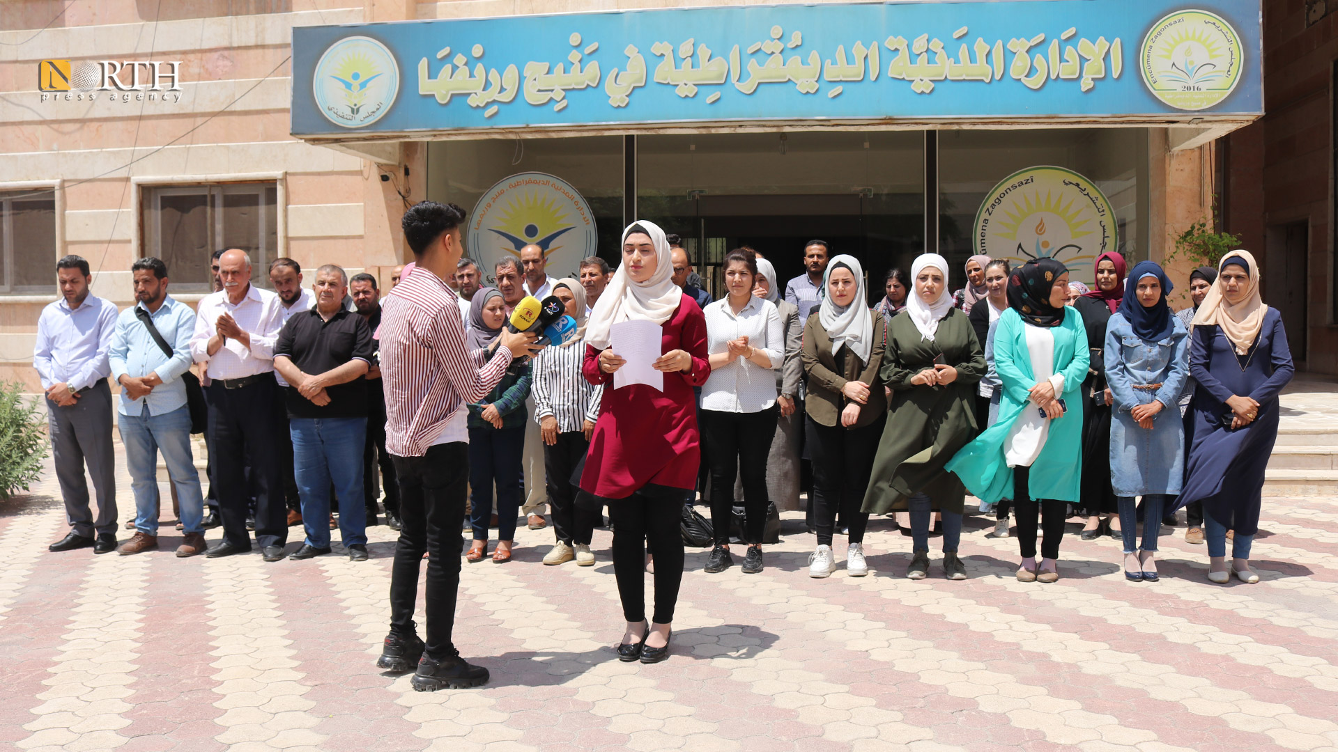 بيان للإدارة الذاتية في منبج تنديداً بالقصف التركي - نورث برس
