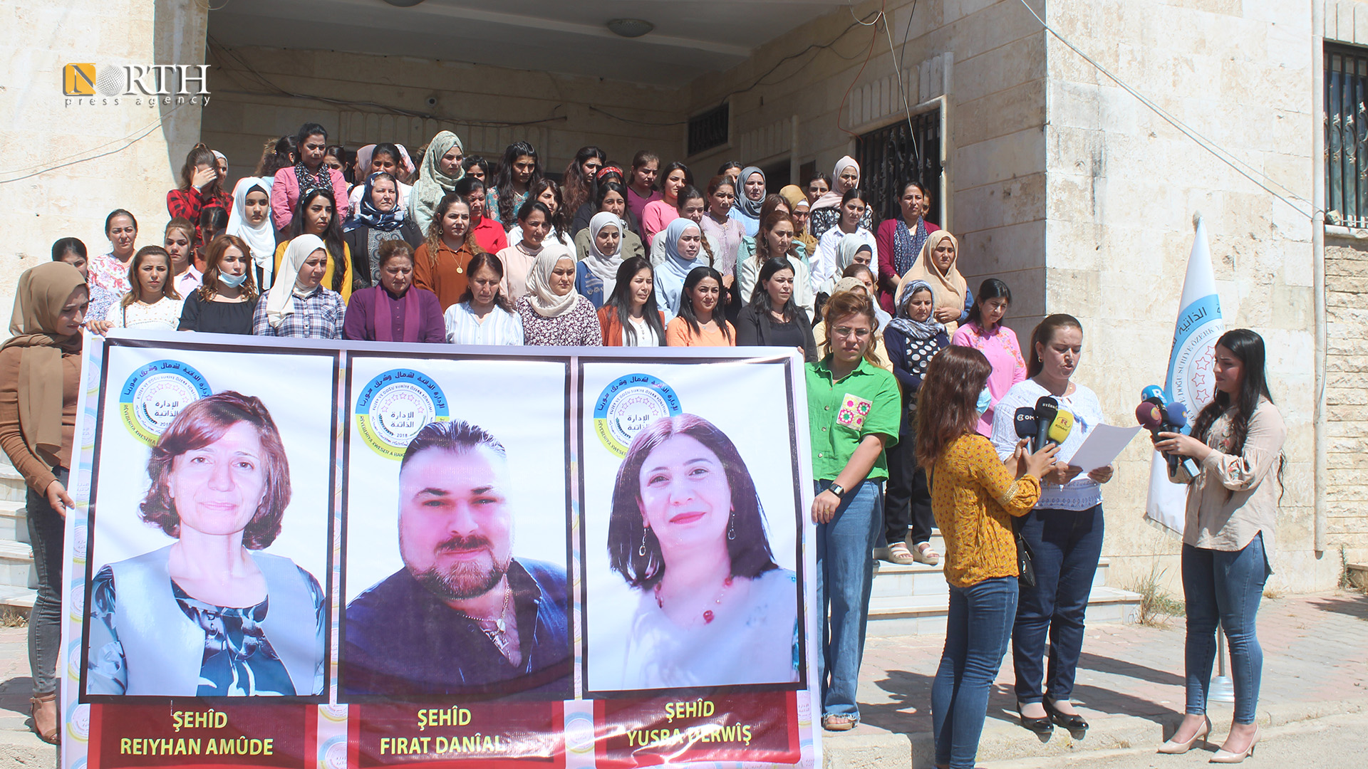 بيان لمنسقية المرأة في الإدارة الذاتية بكوباني للتنديد بالقصف التركي - نورث برس