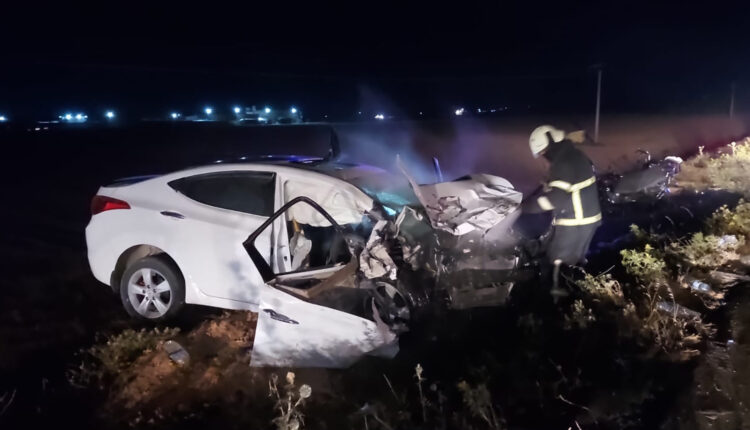 حادث مروري بالقرب من بلدة كفريا شمال شرق إدلب - متداول