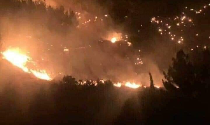 حرائق في منطقة الشام الجديدة بدمشق – وزارة الداخلية السورية