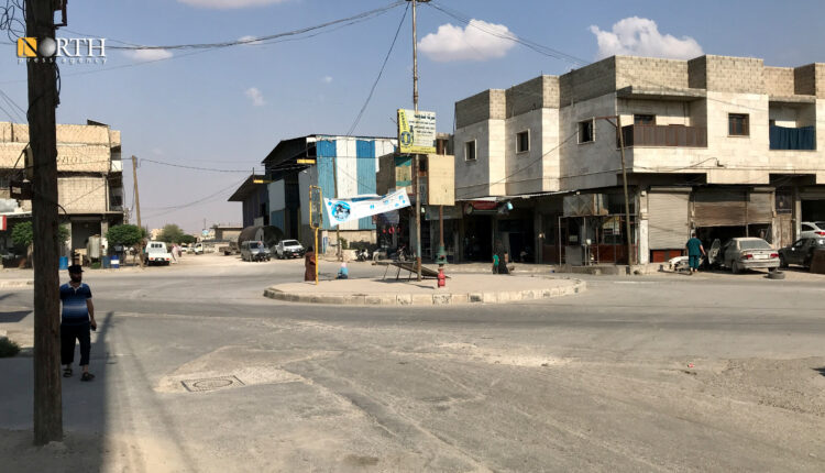 دوار الفرن الآلي في منطقة الصناعة بمدينة الباب شرقي حلب - نورث برس