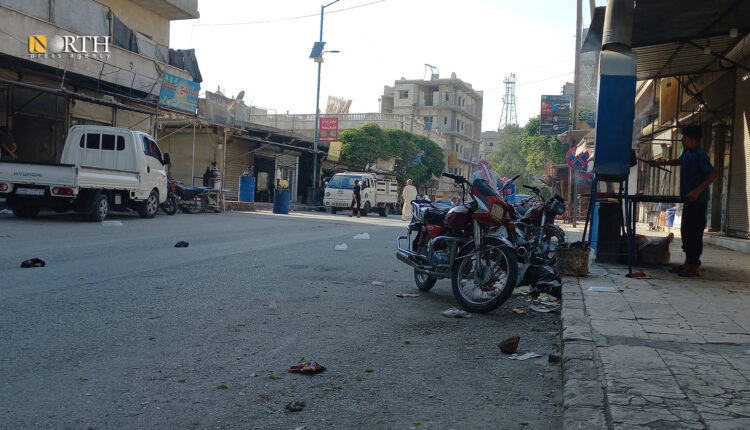 سوق مدينة جرابلس شرقي حلب - نورث برس