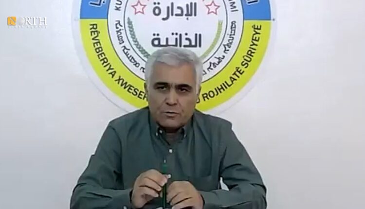 عضو الهيئة الإدارية لدائرة العلاقات الخارجية في شمال شرقي سوريا خالد إبراهيم – نورث برس