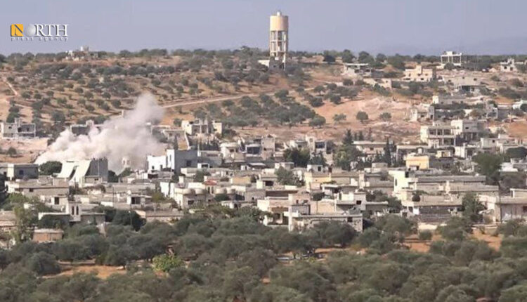 قصف على منطقة البارة بريف إدلب الجنوبي – نورث برس