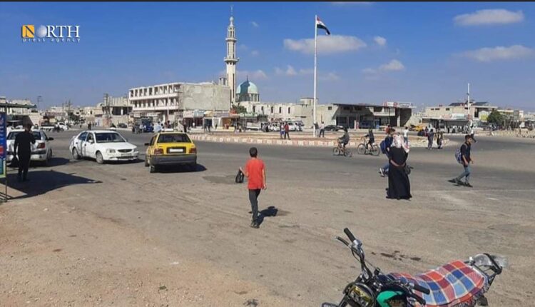مدينة الشيخ مسكين بريف درعا الأوسط- نورث برس