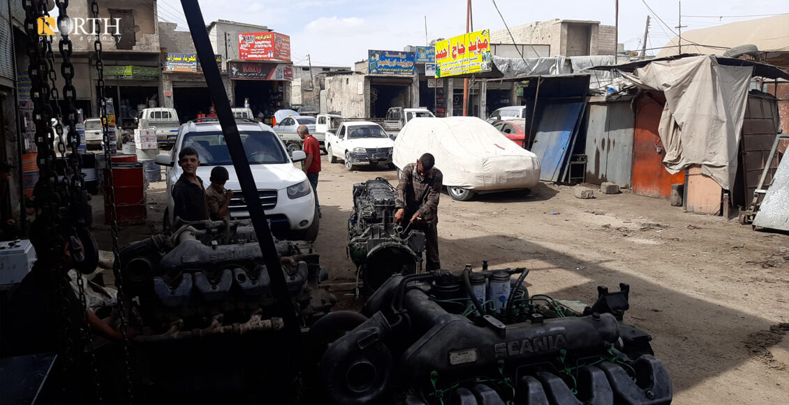 منطقة الصناعة في الرقة – نورث برس