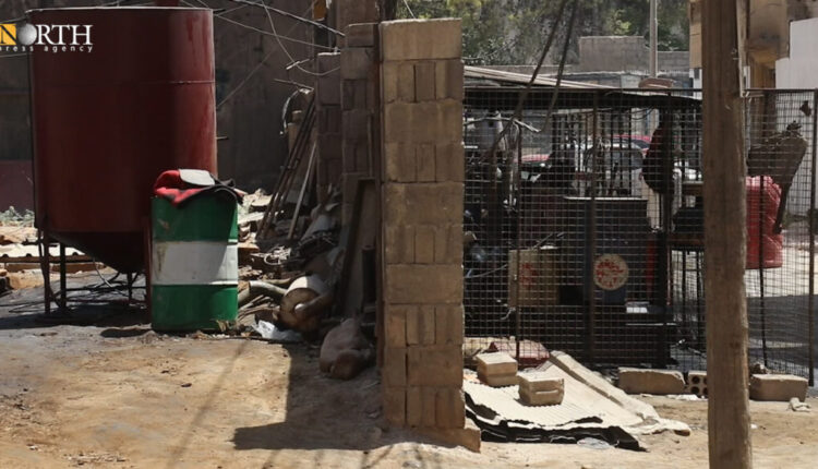 إحدى مولدات الأمبيرات شمالي سوريا - نورث برس/ أرشيفية
