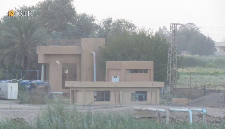 نقطة عسكرية لفصيل هاشميون بمحطة مياه بلدة المجاودة في ريف دير الزور - نورث برس