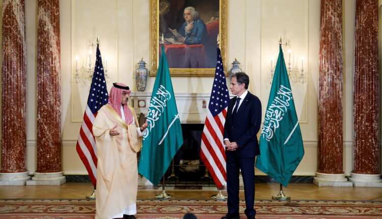 وزير الخارجية الأميركي ونظيره السعودي - إنترنت