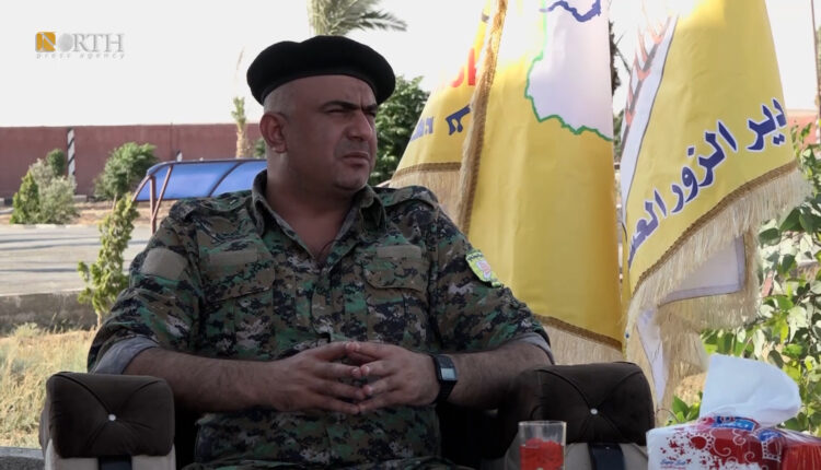 أحمد الخبيل أبو خولة قائد مجلس دير الزور العسكري - نورث برس