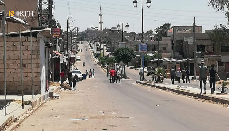 بلدة المزيريب بريف درعا الغربي – نورث برس