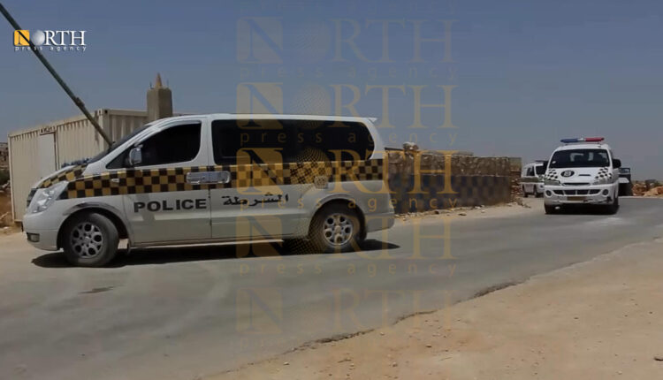 دورية لعناصر من هيئة تحرير الشام – نورث برس