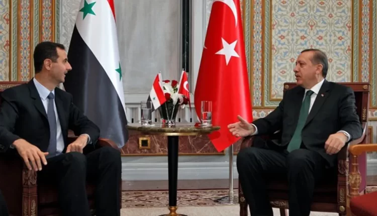 لقاء قبل 2011 بين الرئيسين التركي رجب طيب أردوغان و السوري بشار الأسد