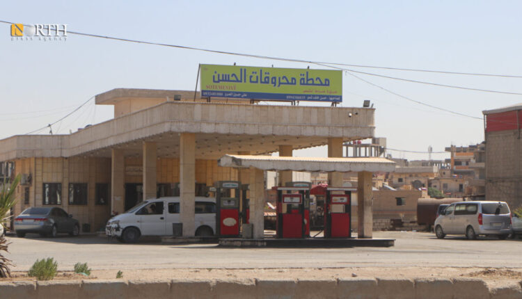 محطة وقود في المنطقة الصناعية بمدينة الحسكة - نورث برس