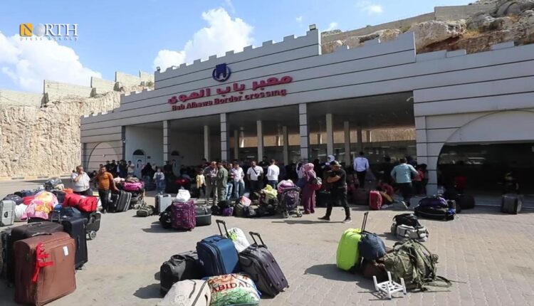 معبر باب الهوى الحدودي بين تركيا وسوريا – نورث برس