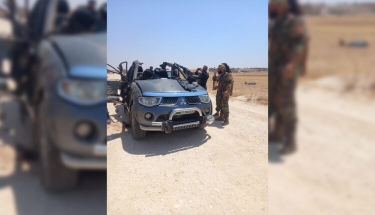 نفجار عبوة ناسفة بسيارة تابعة لفصيل الجبهة الشامية الموالي لتركيا - متداول