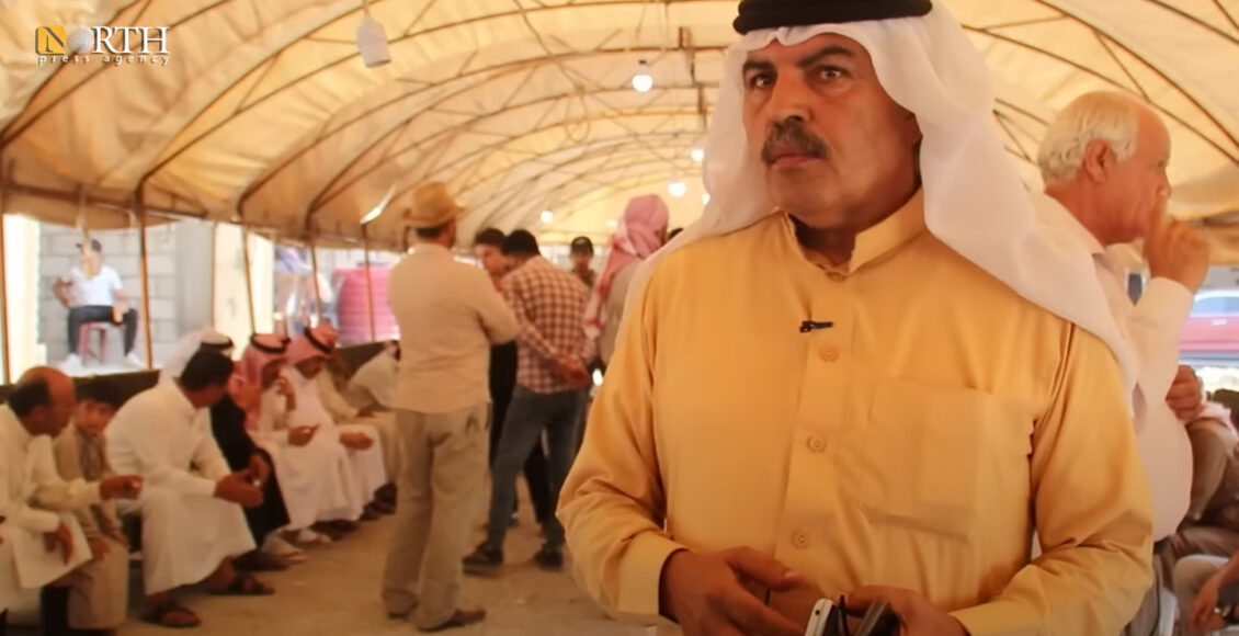 أحد وجهاء قبيلة الجبور أكرم محشوش – نورث برس