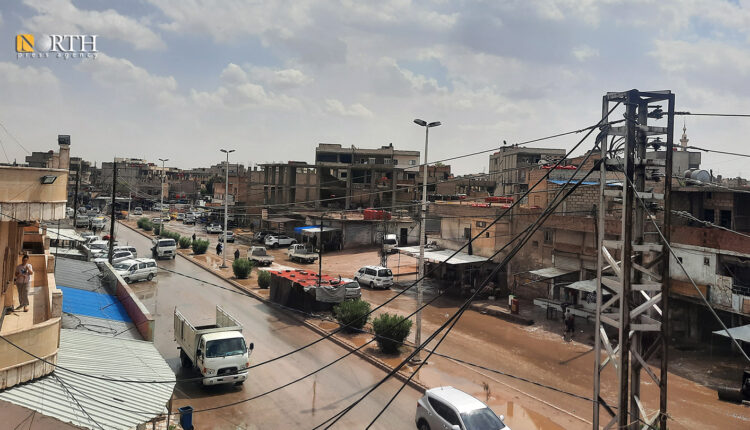 أمطار صيفية في الحسكة - نورث برس