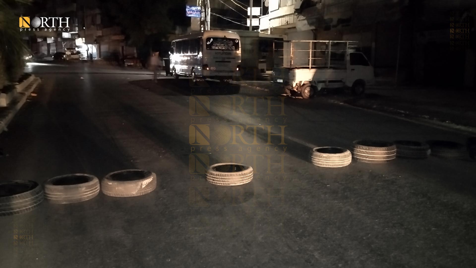 إغلاق الطريق الواصل بين جامع صلاح الدين ومفارق العموري في حلب – نورث برس