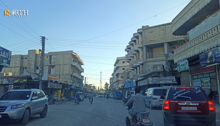 بلدة جنديرس بريف عفرين شمالي حلب- نورث برس