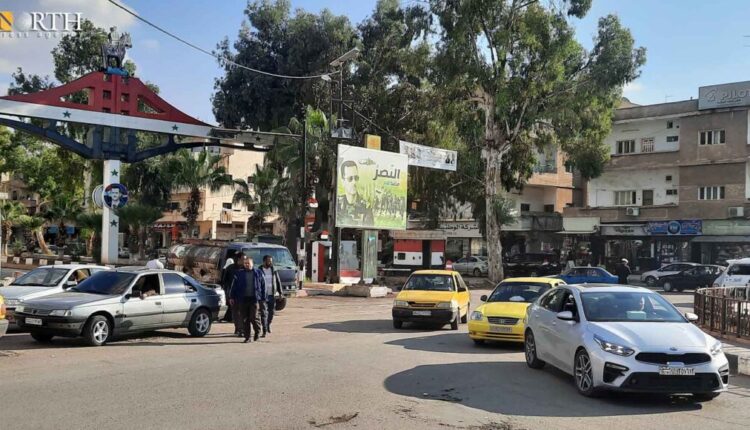دوار المخابرات الجوية في مدينة درعا - نورث برس