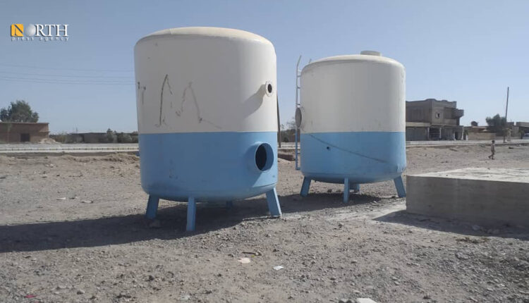 محطة مياه محيميدة بريف دير الزور الغربي - نورث برس