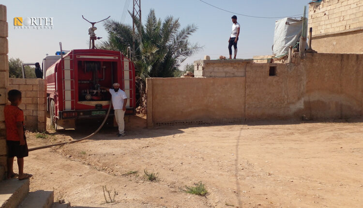 مبادرة لتوزيع مياه الشرب في الطبقة - نورث برس