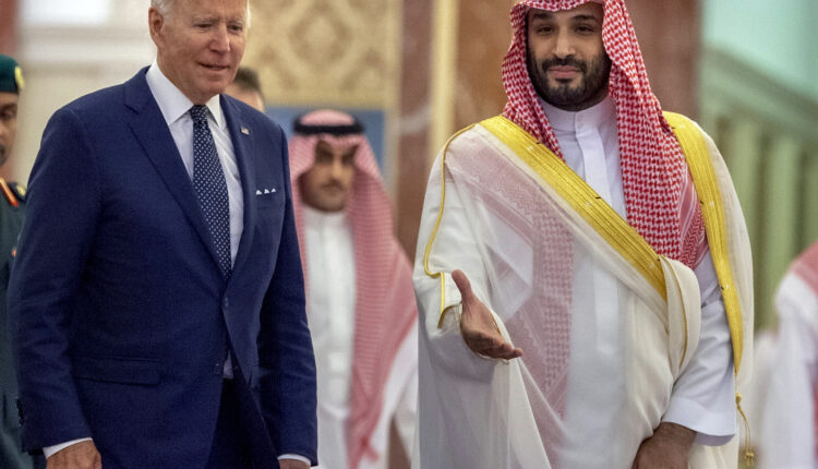 محمد بن سلمان وجو بايدن