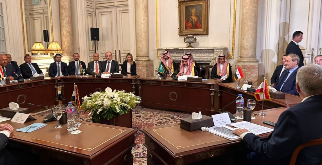من اجتماع لجنة الاتصال الوزارية العربية بشأن سوريا