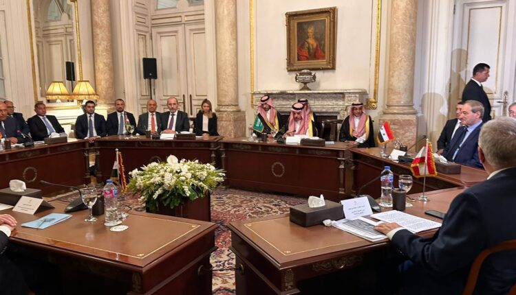 من اجتماع لجنة الاتصال الوزارية العربية بشأن سوريا