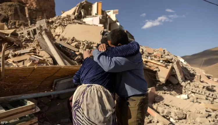 الدمار الذي ألحقه الزلزال بالمباني السكنية في المغرب - إنترنت