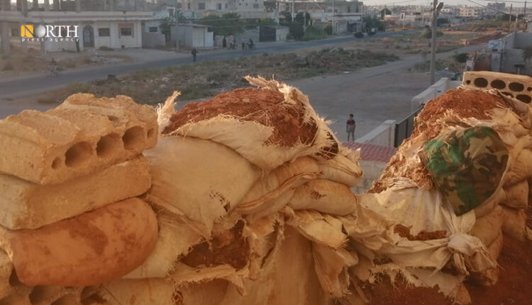 نقطة عسكرية انسحبت منها القوات الحكومية في درعا - نورث برس