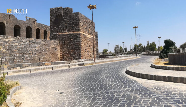 مدينة بصرى الشام بريف درعا الشرقي – نورث برس