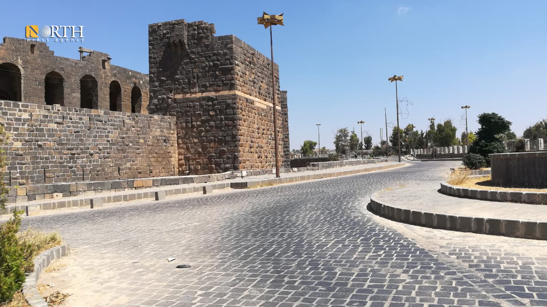 مدينة بصرى الشام بريف درعا الشرقي – نورث برس