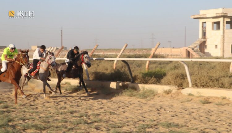 سباق للخيول العربية الأصيلة في الرقة – نورث برس