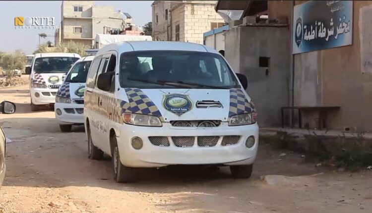 أحد مقرات هيئة تحرير الشام في أطمة بإدلب – نورث برس