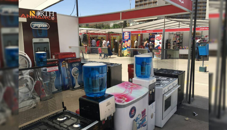 أدوات كهربائية في أحد الأسواق بدمشق ـ نورث برس