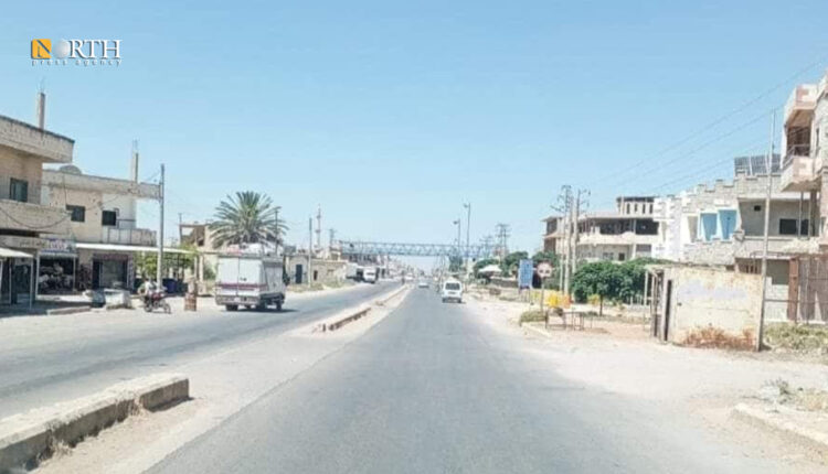 بلدة النعيمة بريف درعا الشرقي - نورث برس