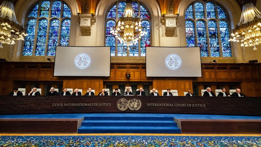 جلسة لمحكمة العدل الدولية - موقع الأمم المتحدة