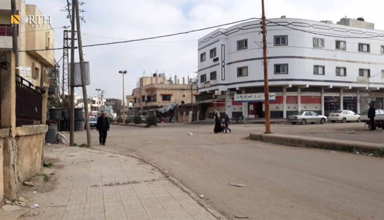 مديرية المنطقة في مدينة ازرع- نورث برس