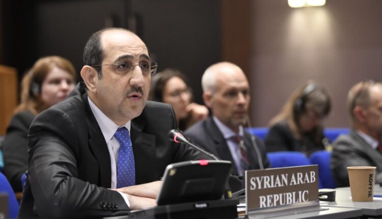 مندوب سوريا الدائم لدى الأمم المتحدة بسام صباغ