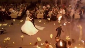 اندلاع حريق خلال حفل زفاف داخل قاعة في قضاء الحمدانية بمحافظة نينوى العراقية