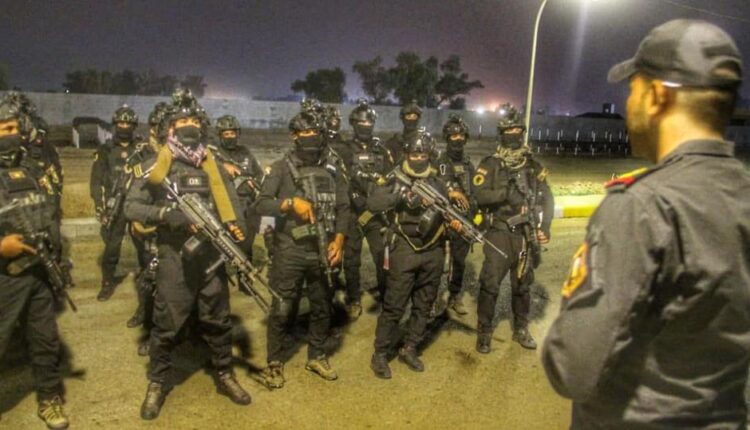 عناصر من جهاز مكافحة الإرهاب العراقي في كركوك