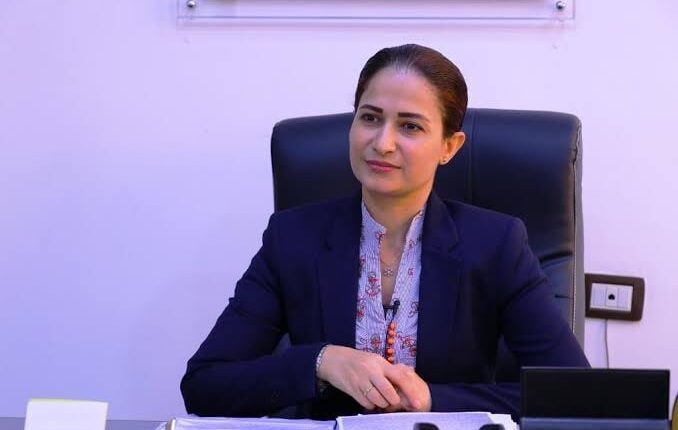 هفرين خلف الأمين العام لحزب سوريا المستقبل وعضو المجلس الرئاسي لـ "مـسـد"