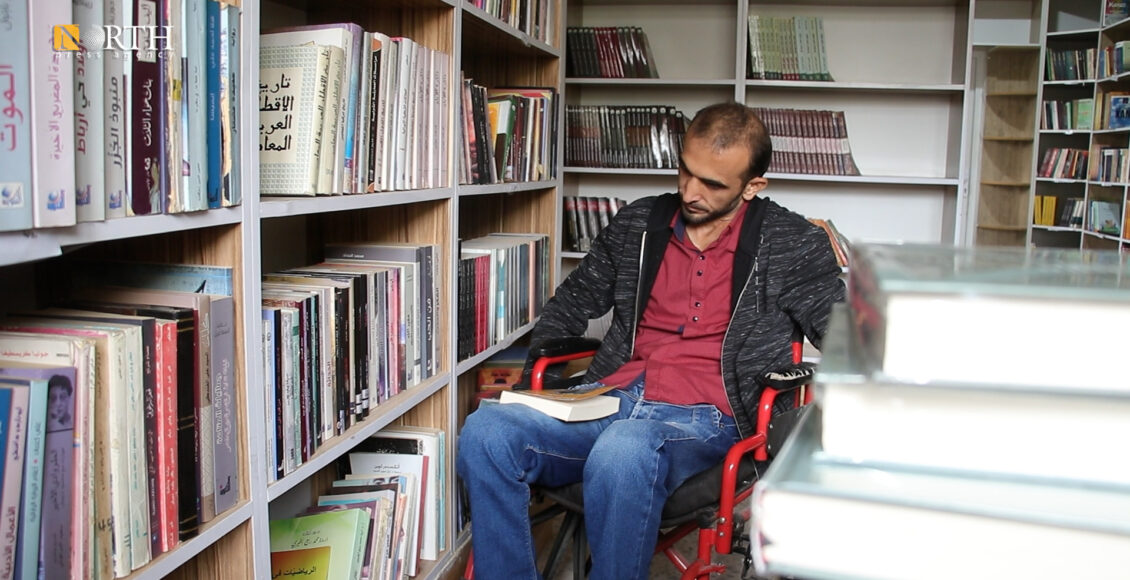 الشاب سامي فتاح من مدينة القامشلي ـ نورث برس