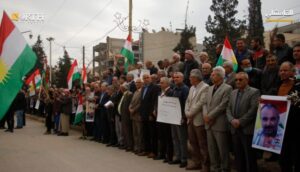 احتجاج سابق للمجلس الوطني في القامشلي شمالي سوريا - نورث برس