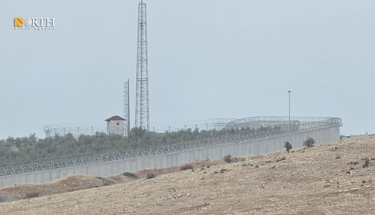 الحدود السورية التركية شمال غربي عفرين - نورث برس